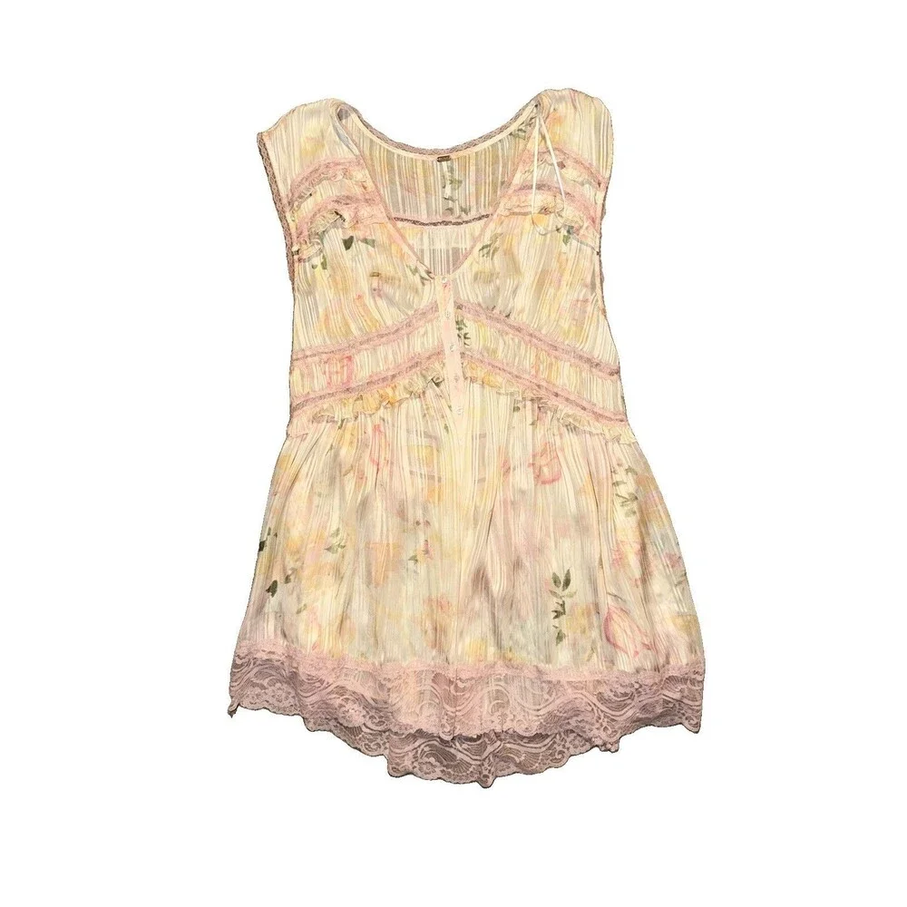 Free People Spring Fling Mini Dress Size Medium